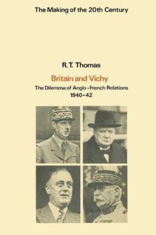 Cover of Britain and Vichy