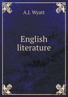 Book cover for English literature