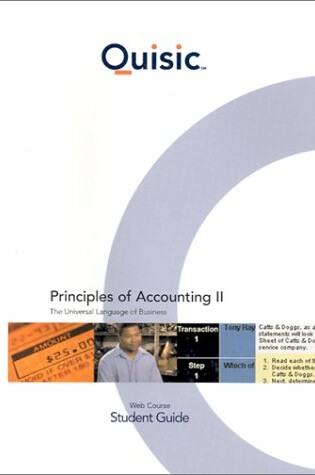 Cover of (QUISIC) Principles of Accounting II the Universal Language of Business Web Course to Accounting Principles