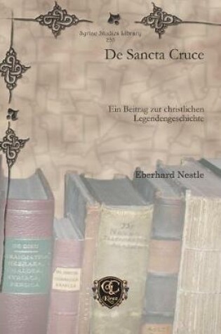 Cover of De Sancta Cruce