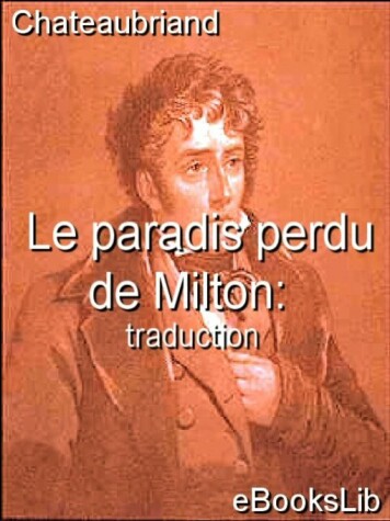 Book cover for Le Paradis Perdu de Milton