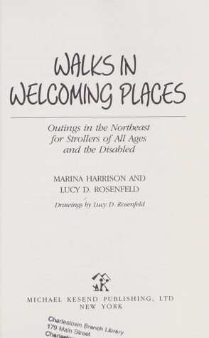 Book cover for Walks in Welcoming Places