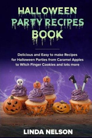 Cover of Halloween Party Recipes Book