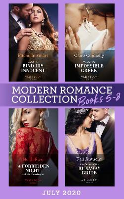Book cover for Modern Romance July Books 5-8