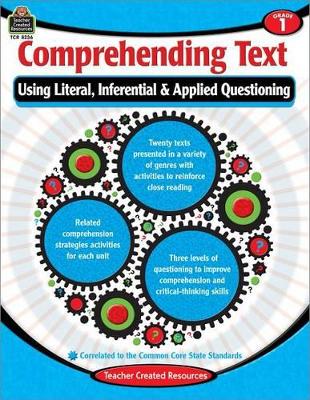 Cover of Comprehending Text Using Literal/Inferential/Applied Quest-1