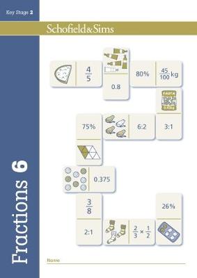 Book cover for Fractions, Decimals and Percentages Book 6 (Year 6, Ages 10-11)