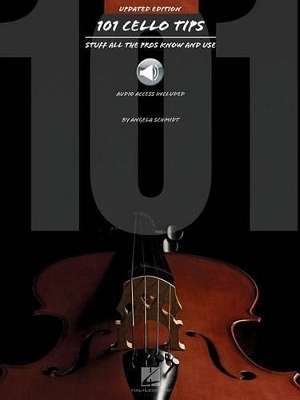 Book cover for 101 Cello Tips - Updated Edition