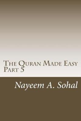 Book cover for The Quran Made Easy - Part 5