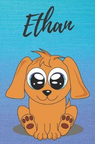 Cover of Ethan dog coloring book / notebook / journal / diary