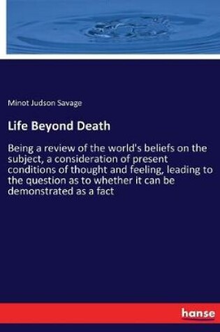 Cover of Life Beyond Death