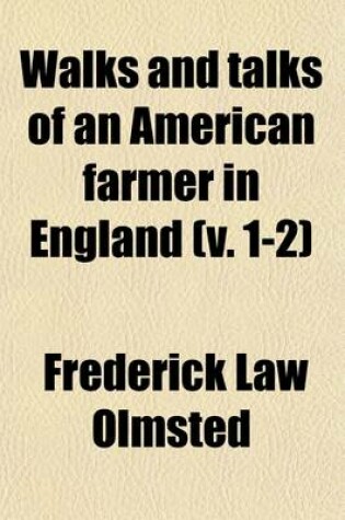 Cover of Walks and Talks of an American Farmer in England (1-2)