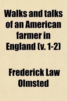 Book cover for Walks and Talks of an American Farmer in England (1-2)