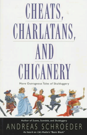 Book cover for Cheats, Charlatans and Chicanery