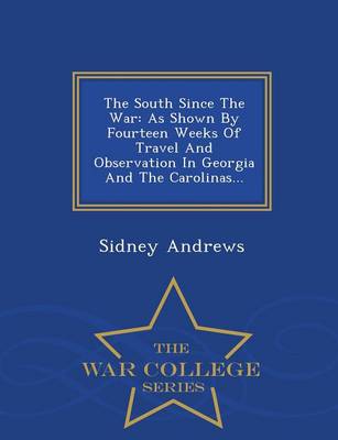 Book cover for The South Since the War