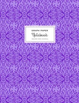 Book cover for Graph Paper Notebook - Square Grid Journal - Purple