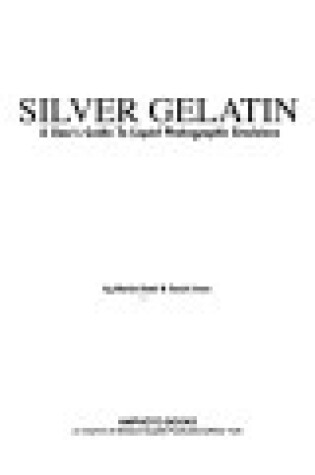 Cover of Silver Gelatin
