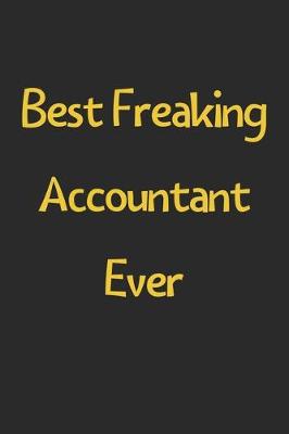 Book cover for Best Freaking Accountant Ever