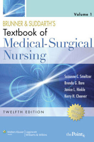 Cover of Brunner and Suddarth's 12e 2 Vol Textbook Medical-Surgical Nursing + Simadviser Access Code, Pkg