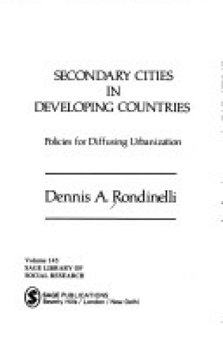 Cover of Secondary Cities in Developing Countries