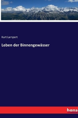 Cover of Leben der Binnengewässer