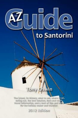 Cover of A to Z Guide to Santorini 2012