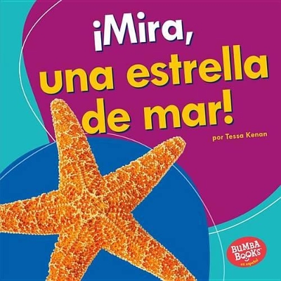Book cover for ¡mira, Una Estrella de Mar! (Look, a Starfish!)