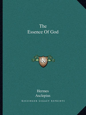Book cover for The Essence of God