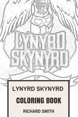 Book cover for Lynyrd Skynyrd Coloring Book