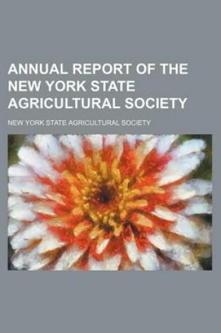 Cover of Annual Report of the New York State Agricultural Society