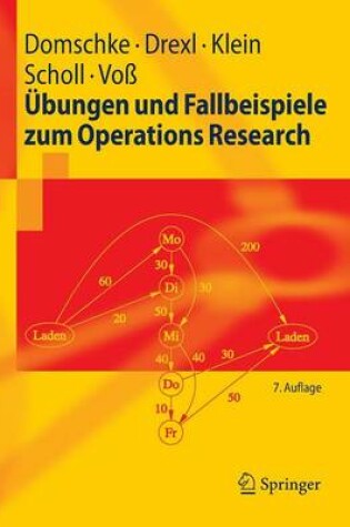 Cover of Ubungen Und Fallbeispiele Zum Operations Research