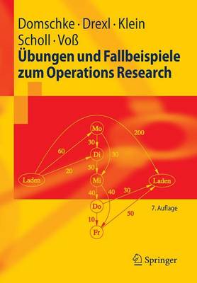 Cover of Ubungen Und Fallbeispiele Zum Operations Research