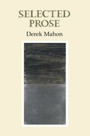 Cover of Selected Prose