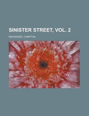 Book cover for Sinister Street, Vol. 2