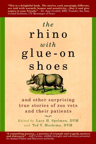 Cover of The Rhino with Glue-On Shoes