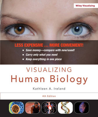 Book cover for Visualizing Human Biology 4e Binder Ready Version + WileyPLUS Registration Card