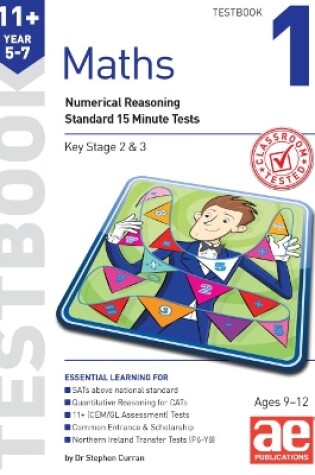 Cover of 11+ Maths Year 5-7 Testbook 1