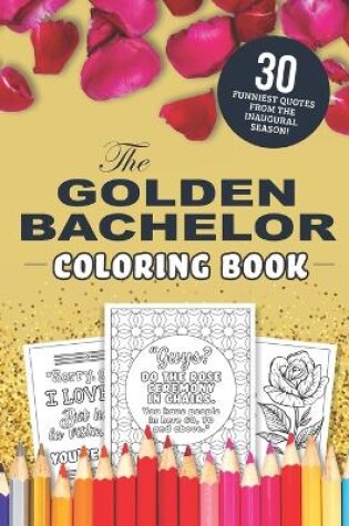 Cover of The Golden Bachelor Coloring Book