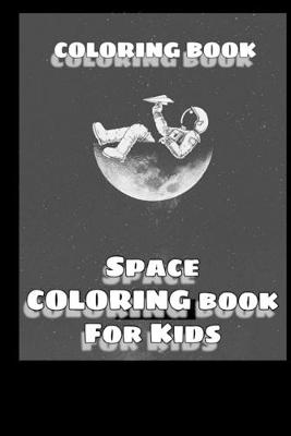 Book cover for Space Coloring book for kids