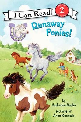 Book cover for Pony Scouts: Runaway Ponies!