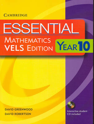 Book cover for Essential Mathematics VELS Edition Year 10 Pack with Student Book, Student CD and Homework Book