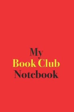 Cover of My Book Club Notebook