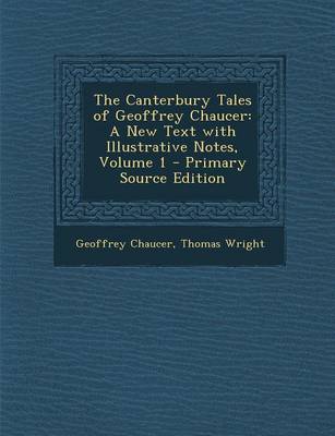 Book cover for The Canterbury Tales of Geoffrey Chaucer