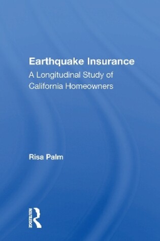 Cover of Earthquake Insurance