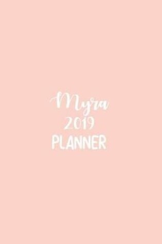 Cover of Myra 2019 Planner