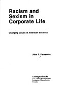 Book cover for Racism and Sexism in Corporate Life