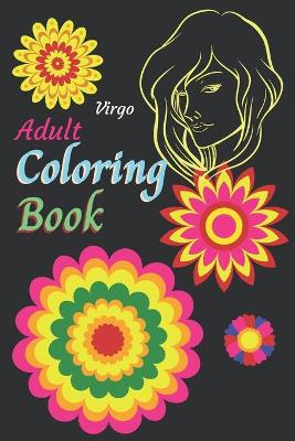 Book cover for Virgo Adult Coloring Book