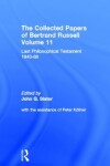Book cover for The Collected Papers of Bertrand Russell, Volume 11
