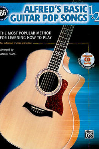 Cover of Alfred's Basic Guitar Pop Songs, Bk 1 & 2