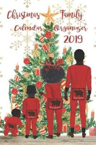 Cover of Christmas Family Calendar Organizer 2019