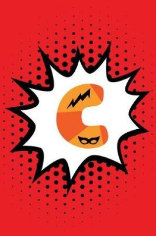 Cover of Superhero Comic Book 'C' Monogram Journal